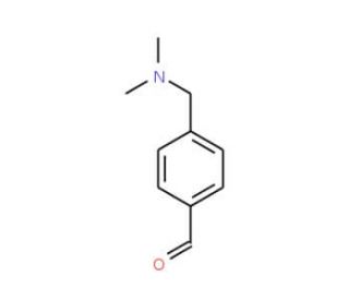 4-Dimethylaminomethyl-benzaldehyde (CAS 36874-95-0) - chemical structure image