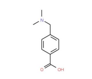 4-Dimethylaminomethyl-benzoic acid (CAS 18364-71-1) - chemical structure image