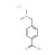 4-Dimethylaminomethyl-benzoic acid hydrochloride - chemical structure image