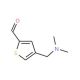 4-Dimethylaminomethyl-thiophene-2-carbaldehyde (CAS 893745-77-2) - chemical structure image