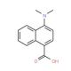 4-Dimethylaminonaphthalene-1-carboxylic acid (CAS 78062-03-0) - chemical structure image