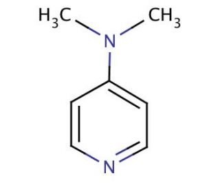 4-Dimethylaminopyridine (CAS 1122-58-3) - chemical structure image