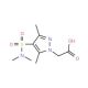 (4-Dimethylsulfamoyl-3,5-dimethyl-pyrazol-1-yl)-acetic acid - chemical structure image