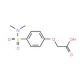 (4-Dimethylsulfamoyl-phenoxy)-acetic acid - chemical structure image