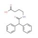 4-Diphenylacetylamino-butyric acid - chemical structure image
