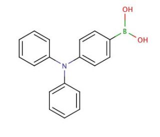 4-(Diphenylamino)phenylboronic acid (CAS 201802-67-7) - chemical structure image