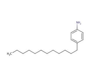 4-Dodecylaniline (CAS 104-42-7) - chemical structure image