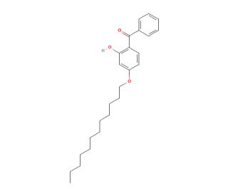 4-Dodecyloxy-2-hydroxybenzophenone (CAS 2985-59-3) - chemical structure image