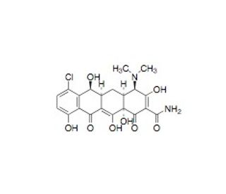 4-epi-Demeclocycline (CAS 14206-59-8) - chemical structure image