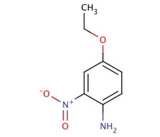 4-Ethoxy-2-nitroaniline (CAS 616-86-4) - chemical structure image