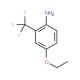 4-Ethoxy-2-(trifluoromethyl)aniline (CAS 121307-27-5) - chemical structure image