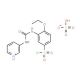 4-Ethoxy-3-(3-pyridin-3-yl-ureido)-benzenesulfonyl chloride hydrogen sulfate - chemical structure image