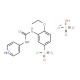 4-Ethoxy-3-(3-pyridin-4-yl-ureido)-benzenesulfonyl chloride hydrogen sulfate - chemical structure image