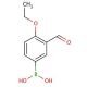 4-Ethoxy-3-formylphenylboronic acid (CAS 480424-63-3) - chemical structure image