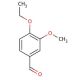 4-Ethoxy-3-methoxybenzaldehyde (CAS 120-25-2) - chemical structure image