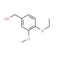 4-Ethoxy-3-methoxybenzyl alcohol (CAS 61813-58-9) - chemical structure image