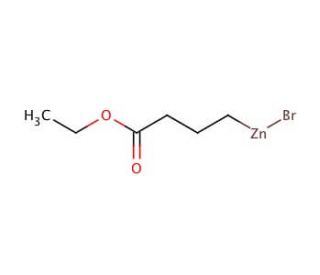 4-Ethoxy-4-oxobutylzinc bromide solution (CAS 131379-39-0) - chemical structure image