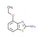 4-Ethoxy-benzothiazol-2-ylamine (CAS 15850-79-0) - chemical structure image