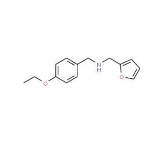 (4-Ethoxy-benzyl)-furan-2-ylmethyl-amine (CAS 436096-81-0) - chemical structure image