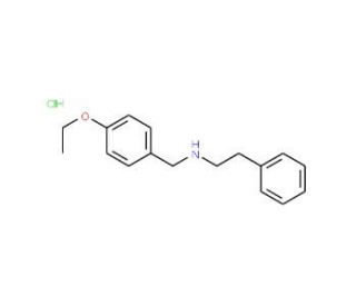(4-Ethoxy-benzyl)-phenethyl-amine hydrochloride - chemical structure image