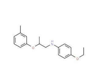 4-Ethoxy-N-[2-(3-methylphenoxy)propyl]aniline - chemical structure image