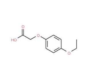 (4-Ethoxy-phenoxy)-acetic acid (CAS 5327-91-3) - chemical structure image