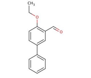 4-Ethoxy[1,1&prime;-biphenyl]-3-carbaldehyde - chemical structure image