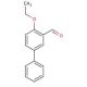 4-Ethoxy[1,1′-biphenyl]-3-carbaldehyde - chemical structure image
