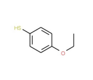 4-ethoxybenzenethiol (CAS 699-09-2) - chemical structure image