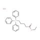 4-(Ethoxycarbonyl)butyl triphenylphosphonium bromide 的分子结构, CAS编号: 118026-77-0 4-(Ethoxycarbonyl)butyl triphenylphosphonium bromide (CAS 118026-77-0) - chemical structure image