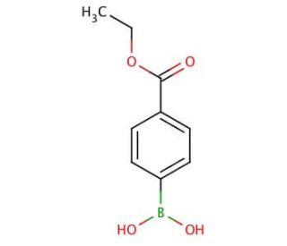 4-(Ethoxycarbonyl)phenylboronic Acid (CAS 4334-88-7) - chemical structure image