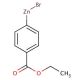 4-(Ethoxycarbonyl)phenylzinc bromide solution (CAS 131379-15-2) - chemical structure image