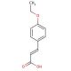4-Ethoxycinnamic acid, predominantly trans (CAS 2373-79-7) - chemical structure image