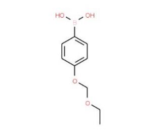 4-(Ethoxymethoxy)phenylboronic acid (CAS 957062-54-3) - chemical structure image