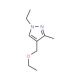 4-Ethoxymethyl-1-ethyl-3-methyl-1H-pyrazole - chemical structure image