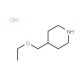 4-(Ethoxymethyl)piperidine hydrochloride - chemical structure image
