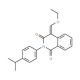 4-Ethoxymethylene-2-(4-isopropyl-phenyl)-4H-isoquinoline-1,3-dione - chemical structure image