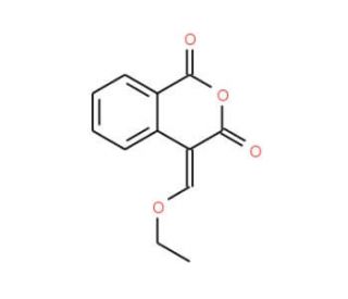 4-Ethoxymethylene-isochroman-1,3-dione (CAS 78364-06-4) - chemical structure image