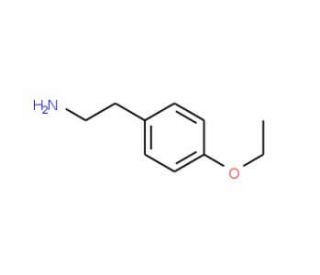 4-Ethoxyphenethylamine (CAS 56370-30-0) - chemical structure image
