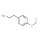 4-Ethoxyphenethylamine (CAS 56370-30-0) - chemical structure image