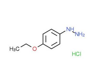 (4-Ethoxyphenyl)hydrazine HCl (CAS 39943-51-6 (free acid)) - chemical structure image