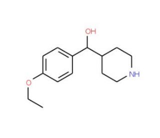 (4-Ethoxyphenyl)(piperidin-4-yl)methanol (CAS 889957-75-9) - chemical structure image