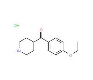 (4-Ethoxyphenyl)(piperidin-4-yl)methanonehydrochloride - chemical structure image