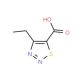 4-Ethyl-[1,2,3]thiadiazole-5-carboxylic acid (CAS 183302-40-1) - chemical structure image