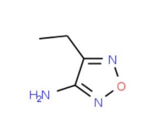 4-ethyl-1,2,5-oxadiazol-3-amine - chemical structure image