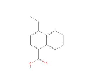4-Ethyl-1-naphthoic Acid - chemical structure image