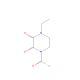 4-Ethyl-2,3-dioxo-1-piperazinecarbonyl Chloride (CAS 59703-00-3) - chemical structure image