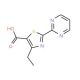 4-ethyl-2-pyrimidin-2-yl-1,3-thiazole-5-carboxylic acid - chemical structure image