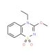 4-Ethyl-3-methoxy-4H-1,2,4-benzothiadiazin-1,1-dioxide - chemical structure image