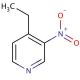 4-Ethyl-3-nitro-pyridine (CAS 847974-76-9) - chemical structure image